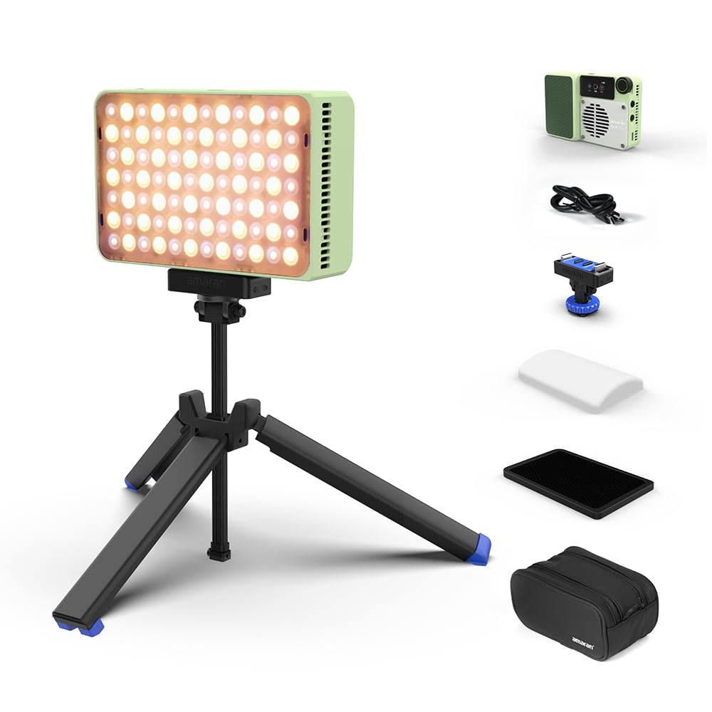 Amazon.com : amaran Ace 25x Light Kit Bi-Color Pocket LED Light